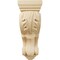 Ekena Millwork 5"W x 7"D x 14"H Large Traditional Acanthus Corbel, Maple CORW05X07X14TAMA - alternate 3